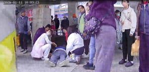 休假消防小隊長李岳錡 街頭CPR救回百歲翁