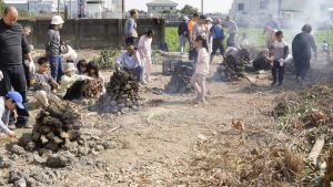 中市東平國小親子作文班 焢窯趣