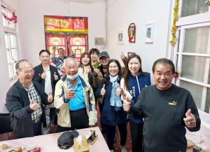 水林順天宮廟口咖啡邀鄉親共享人情味