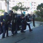 清水警防搶演練逼真民眾驚嚇怯步