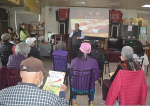 中市人生規劃講座 分享講師捐加菜金