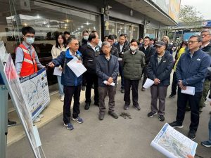 公共工程委員會現勘桃園捷運三鶯線延伸八德計畫