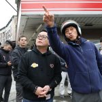 童子瑋到公車亭整建會勘 要求市府加強與里長溝通