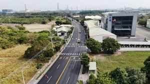 南科高雄園區聯外幹道永安保興二路刨鋪翻新