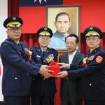 古瑞麟接任嘉縣警察局長 翁章梁見證交接典禮