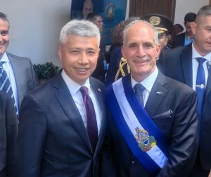 宏都拉斯新總統就職  陸駐宏國大使出席秀合照