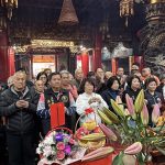 黃敏惠率隊至苗縣白沙屯拱天宮參拜