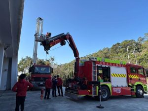 因應山區災害 三義消防分隊強化戰力