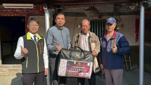 北門區公所攜正億寢具守護偏鄉獨老