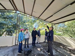 張芬郁爭取改善桐林活動中心漏水