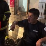 謝國樑臉書哀悼殉職消防員