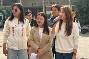 張嘉郡爭取908萬 打造育仁國小友善通學廊道