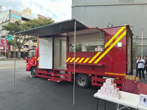 中市消防局後勤照護車正式上線