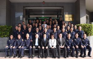 林炎田將任北市警長 康裕成祝福