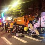 回收車駕駛失控衝撞 造成1死6傷