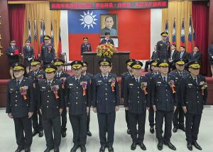 高市警局卸新任局長分局長大隊長聯合交接