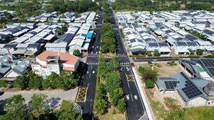 杉林區大愛園區交通安全大躍進 多條主要道路全面改善 平坦舒適