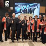 締盟20年 黃偉哲訪仙台贈議長野田讓榮譽市民證書