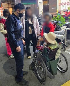 一條手鍊牽起回家路 潭子警暖助婦團聚