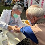 南投醫院仁壽公園義診暖心守護弱勢健康