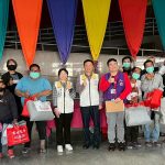 投縣府春節前夕寒冬送暖關懷遊民