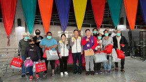 投縣府春節前夕寒冬送暖關懷遊民