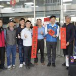 投市名家現場揮毫贈春聯 墨香滿溢