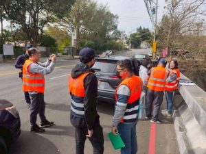 中市交通局鐵腕取締違法白牌車