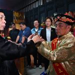 傳承百年傳統 王惠美社口角迎天公