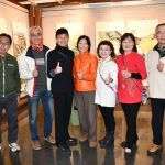 彰化長青學苑國畫進階班 辦江慶章師生展