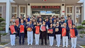 慈濟志工南橫山區慰問警方