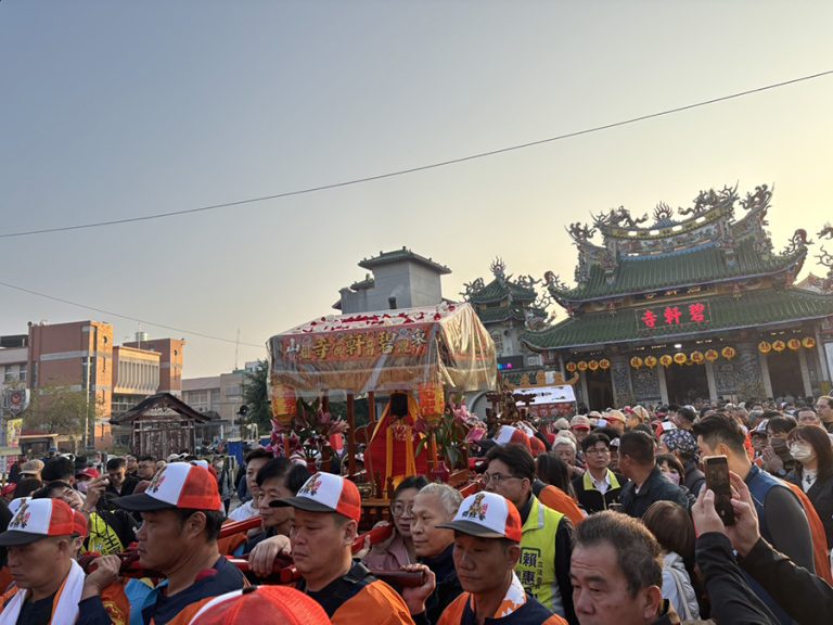 來臺南金馬伍吉 大廟迎春祈福繞鬧登場