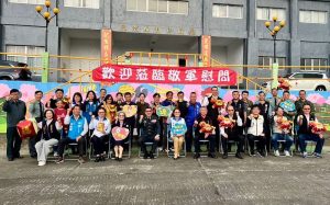 南投縣各界春節敬軍 縣府秘書長率團向國軍致敬致謝