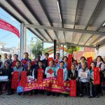 台南市昆和之友會舉辦名家現場揮毫贈春聯活動