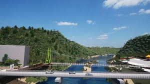 地久吊橋改善工程開工祈福典禮 阿里山入口景點再升級 打造全齡友善新地標