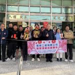 學甲分局攜毓婕溫暖送愛弱勢戶