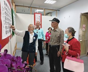 學甲詩書展亮點題聯吸睛