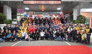 黃敏惠率隊聯合宣慰維安執勤人員