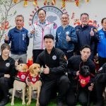 張善政春節前夕慰勉警察同仁及警犬隊 科技智慧城市守護桃園平安