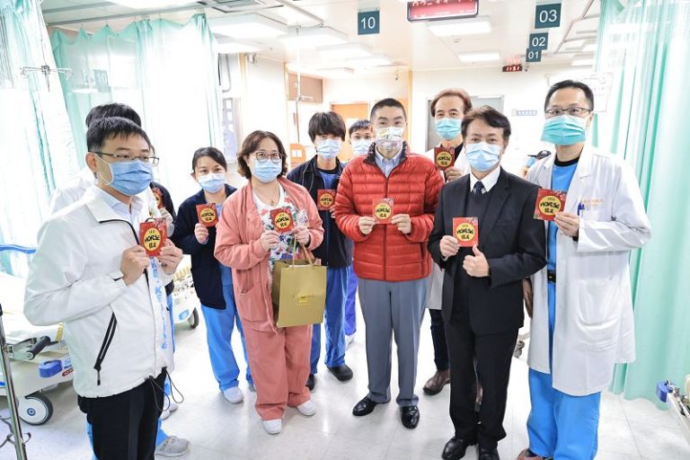 基隆春節醫療守護不停歇 謝國樑致謝