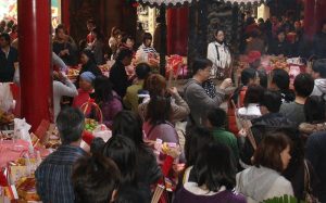 元月初九天公生 鎮瀾宮湧入信眾