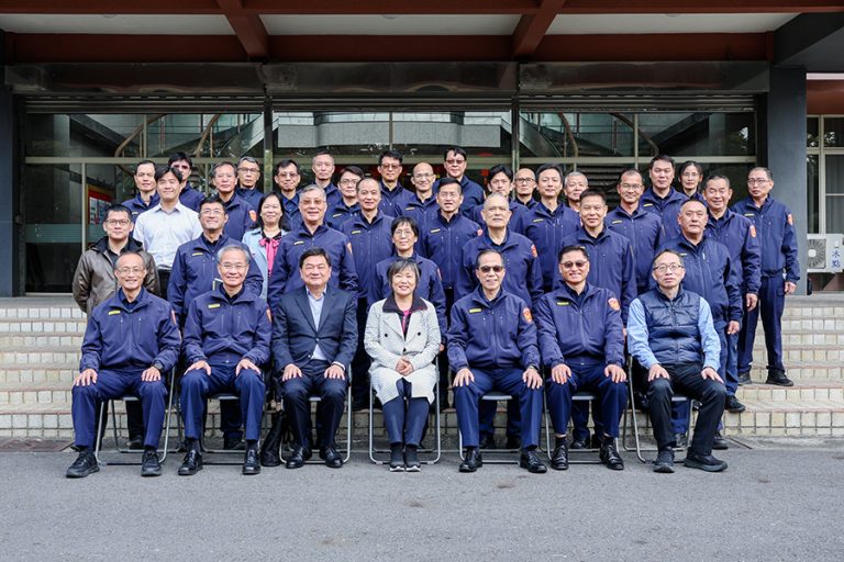 內政部長劉世芳慰勉保五總隊勤務辛勞