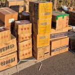 高雄關查獲不法走私大陸香菇及食品