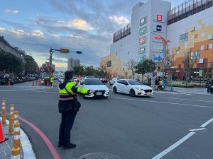 春節連假警三分局實施交通疏導