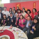 柯志恩出席王金平院長春節餐會互道新年快樂