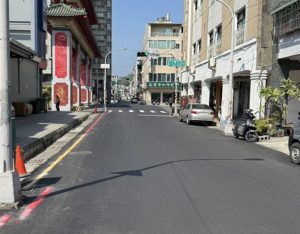 鹽埕區必信街箱涵改善 水利局完成