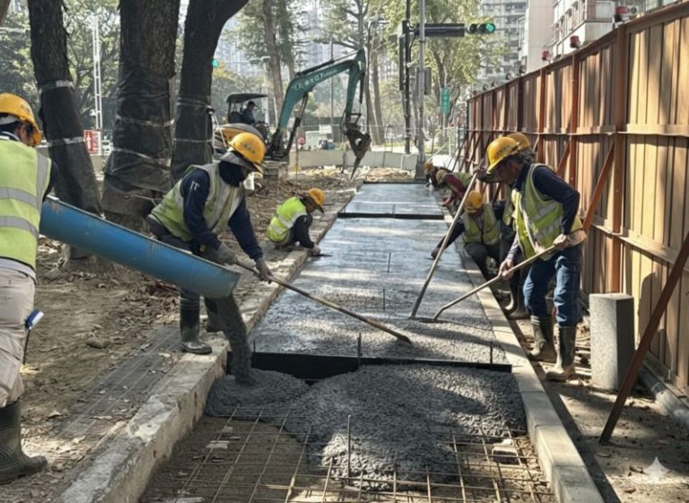 高雄河堤公園綠廊步道改造啟動 3月新工區接棒