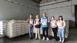 白米傳愛迎新春 南區分署糧食救助照顧南部弱勢家庭