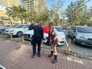 租借機車返還疏忽 陽明警協助尋回遺失甜點
