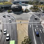 站東路站西路彩色鋪面功成身退 更換標準鋪面